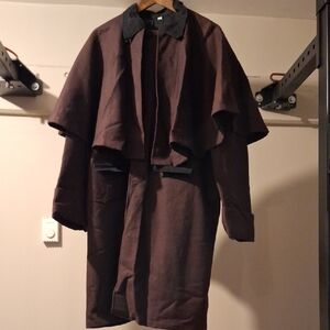 Men's Brown Victorian Style Englishmans Coat Size 42 (Medium)
